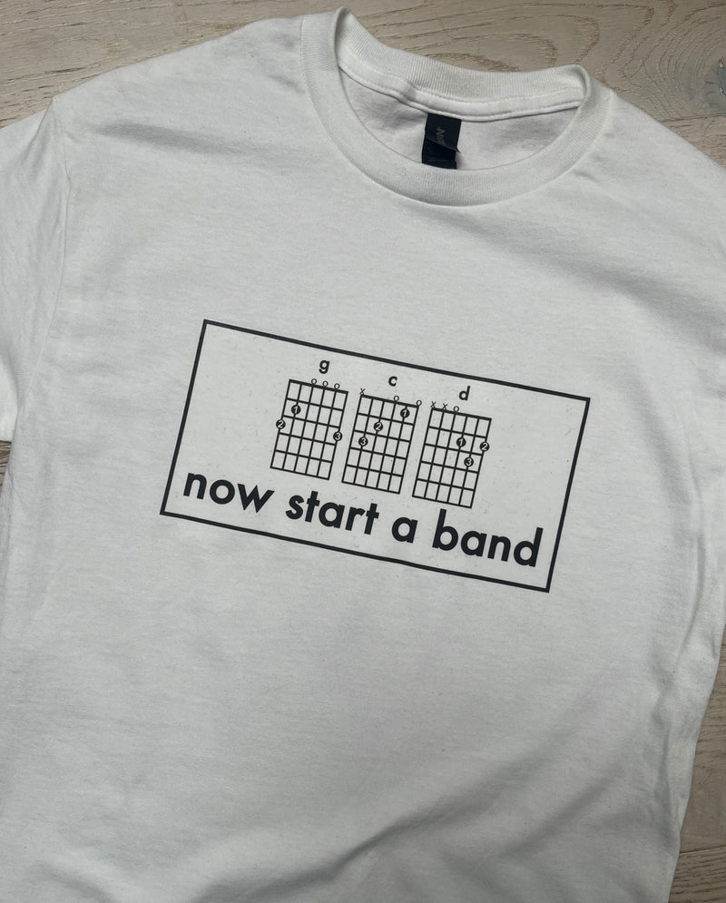 Pop culture punk indie band slogan t-shirt from Pop Vulture