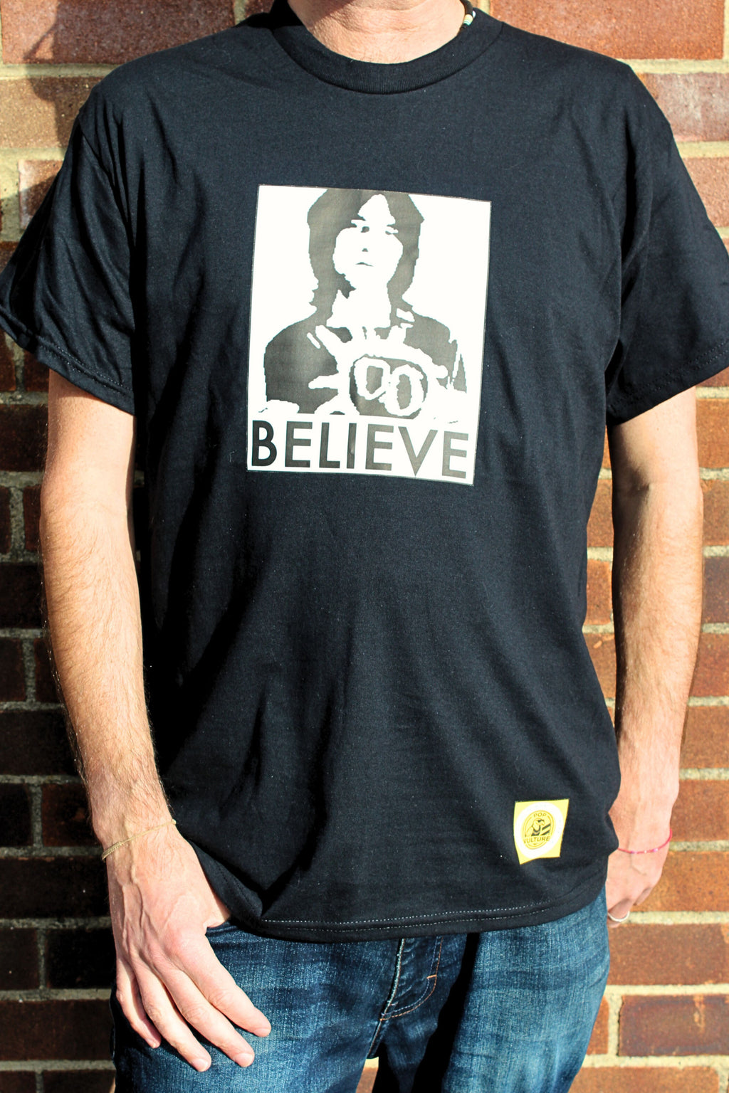 Believe Bobby T‑shirt inspired by Bobby Gillespie and Primal Scream