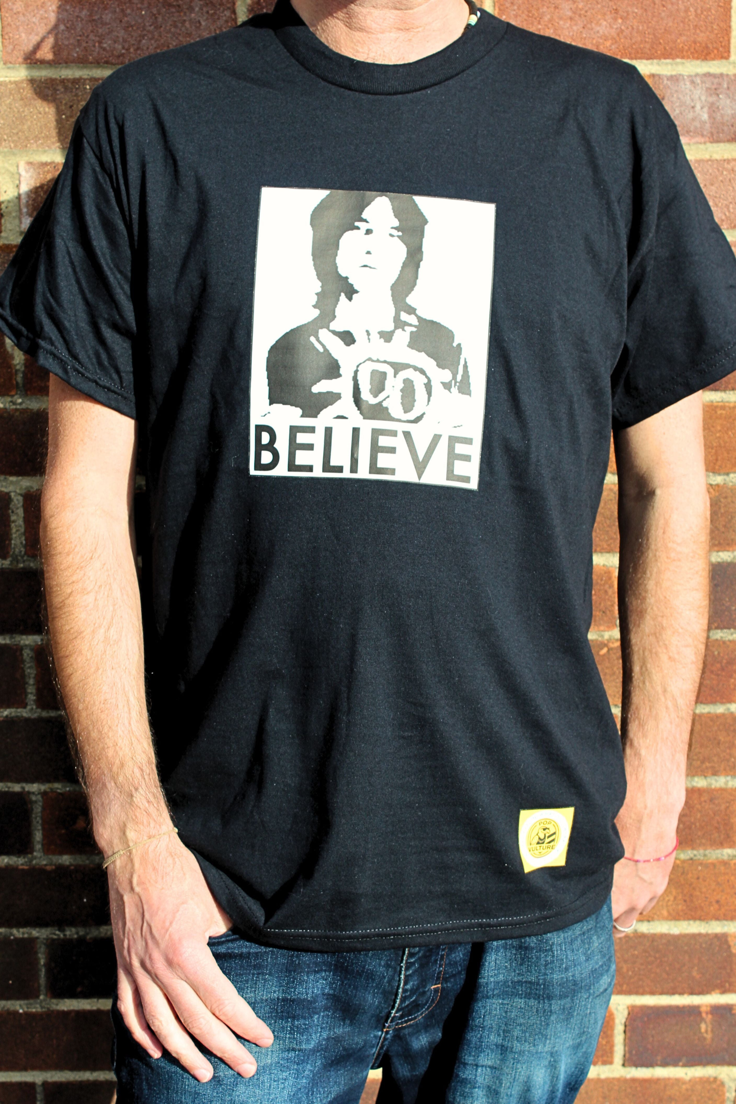 Believe Bobby T‑shirt inspired by Bobby Gillespie and Primal Scream