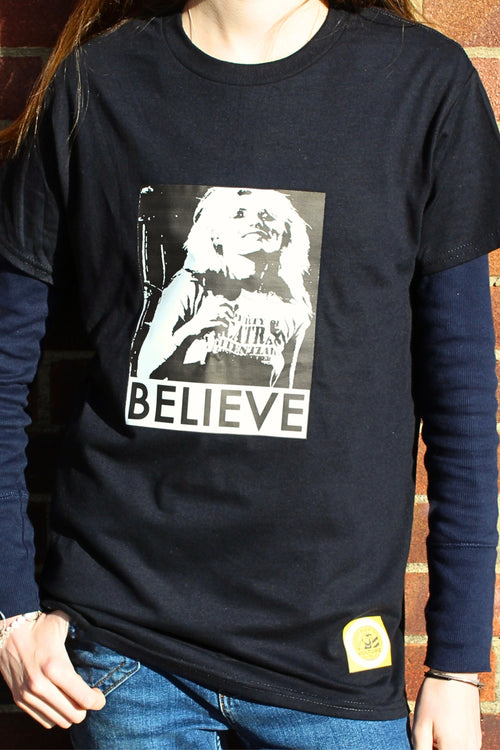 Believe Debbie T‑shirt inspired by Debbie Harry and Blondie
