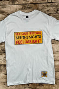 Feel Alright T‑shirt inspired by Supergrass and Britpop