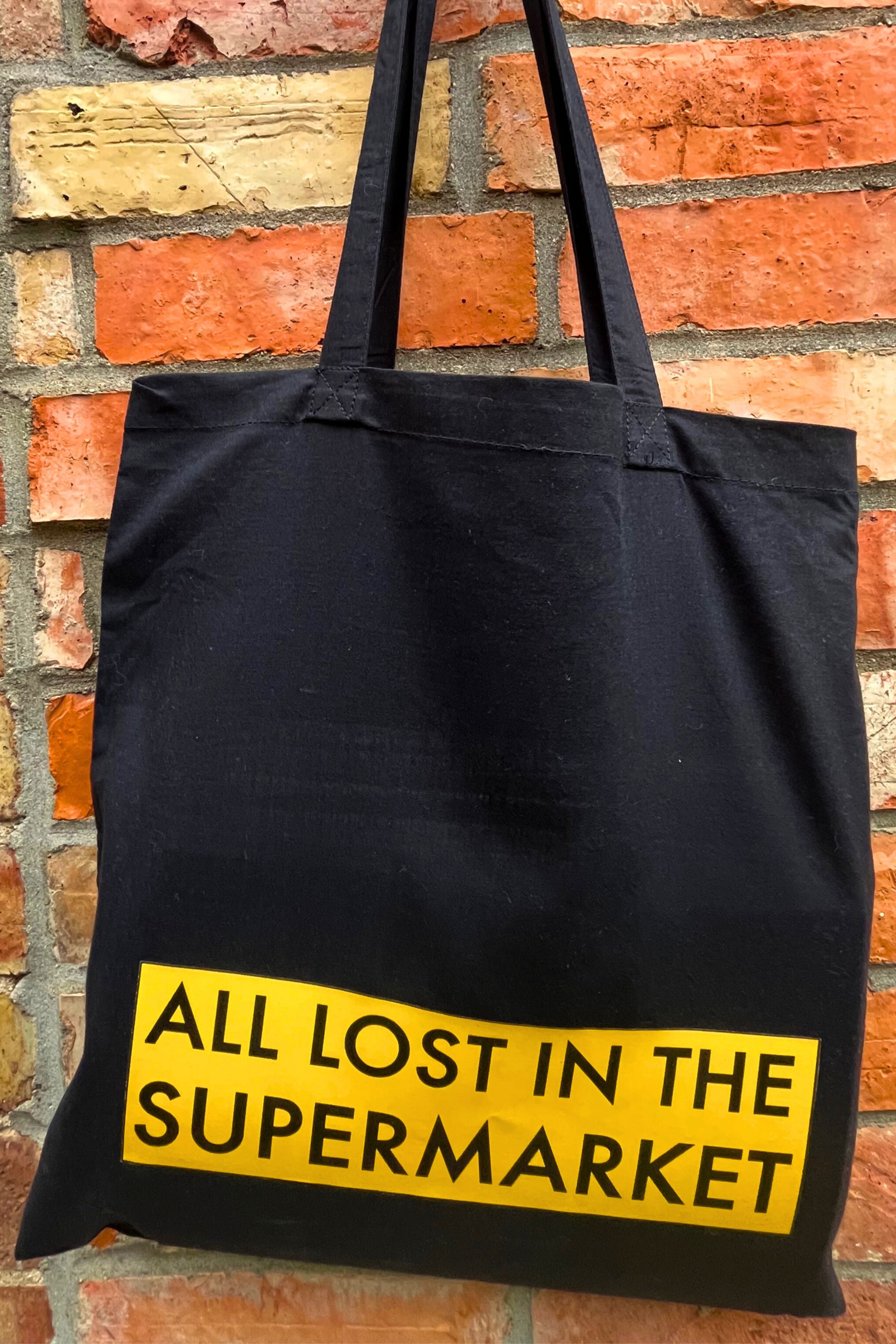 All Lost in the Supermarket Clash inspired cotton tote bag