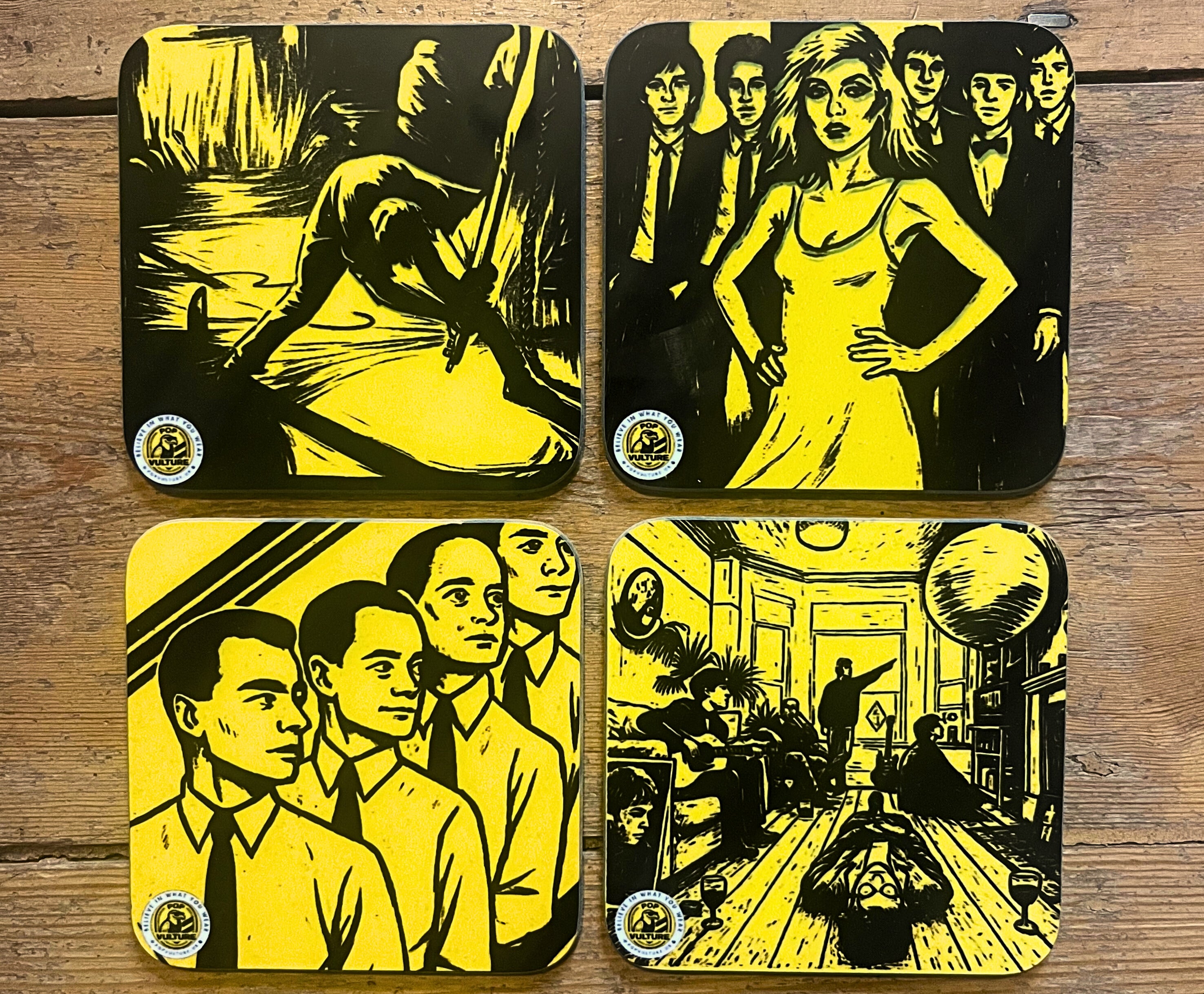 Drinks Coasters - Set of Four