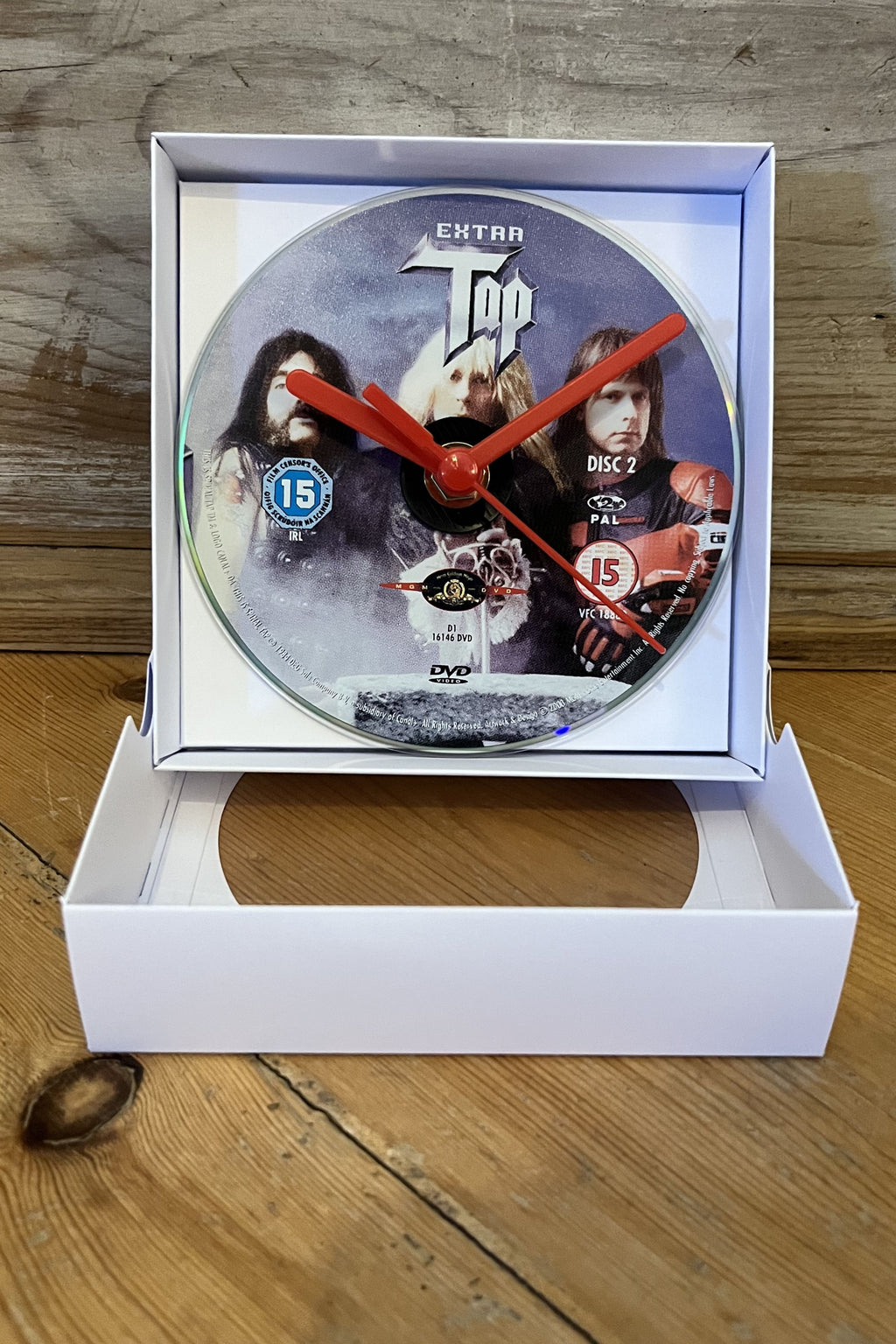 This Is Spinal Tap DVD Clock in presentation box