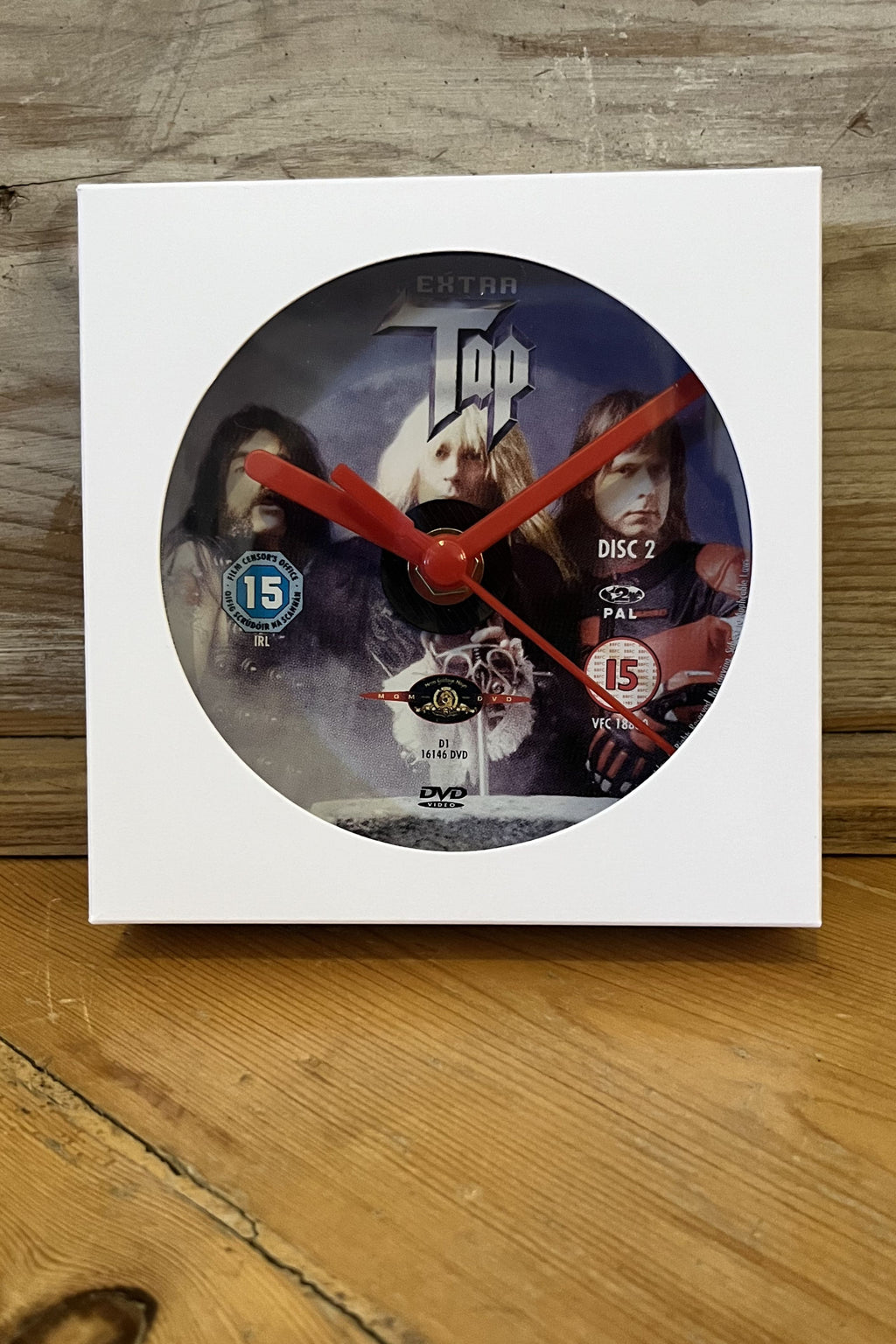 This Is Spinal Tap DVD clock in secure gift box